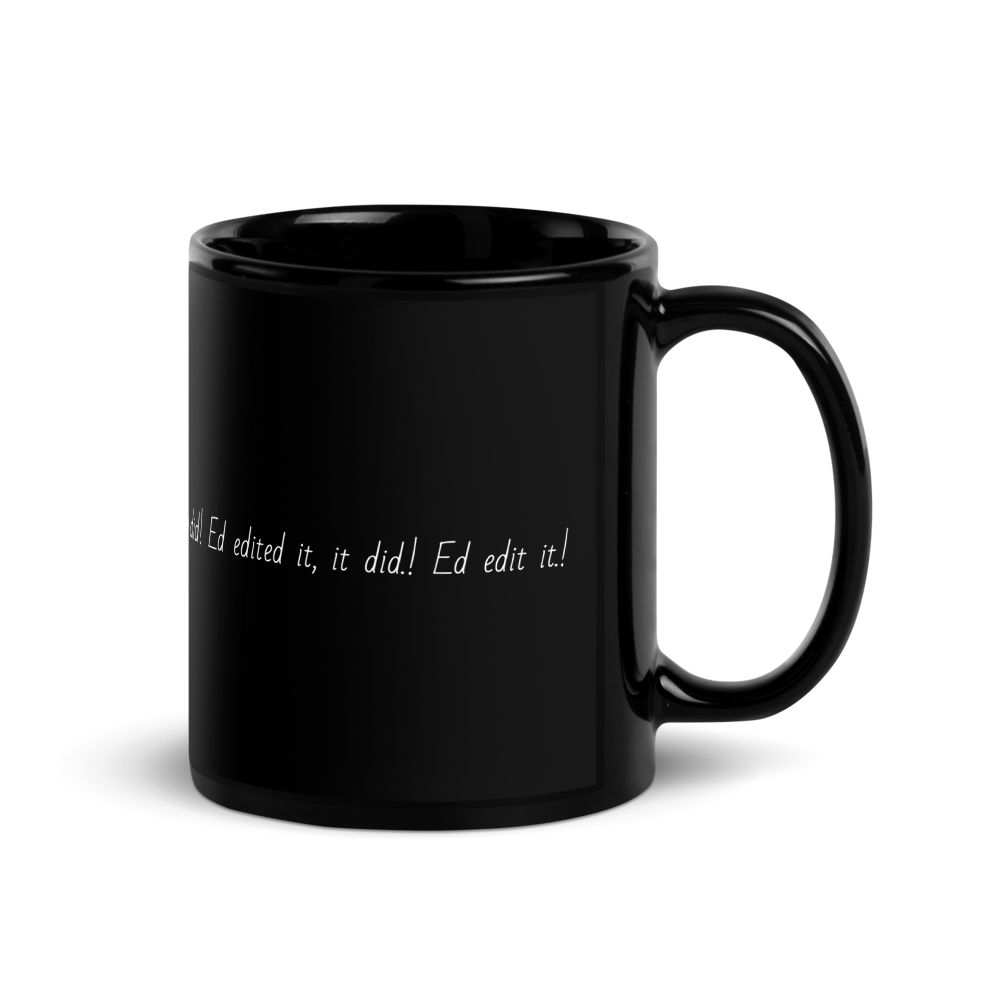 Black Glossy Mug